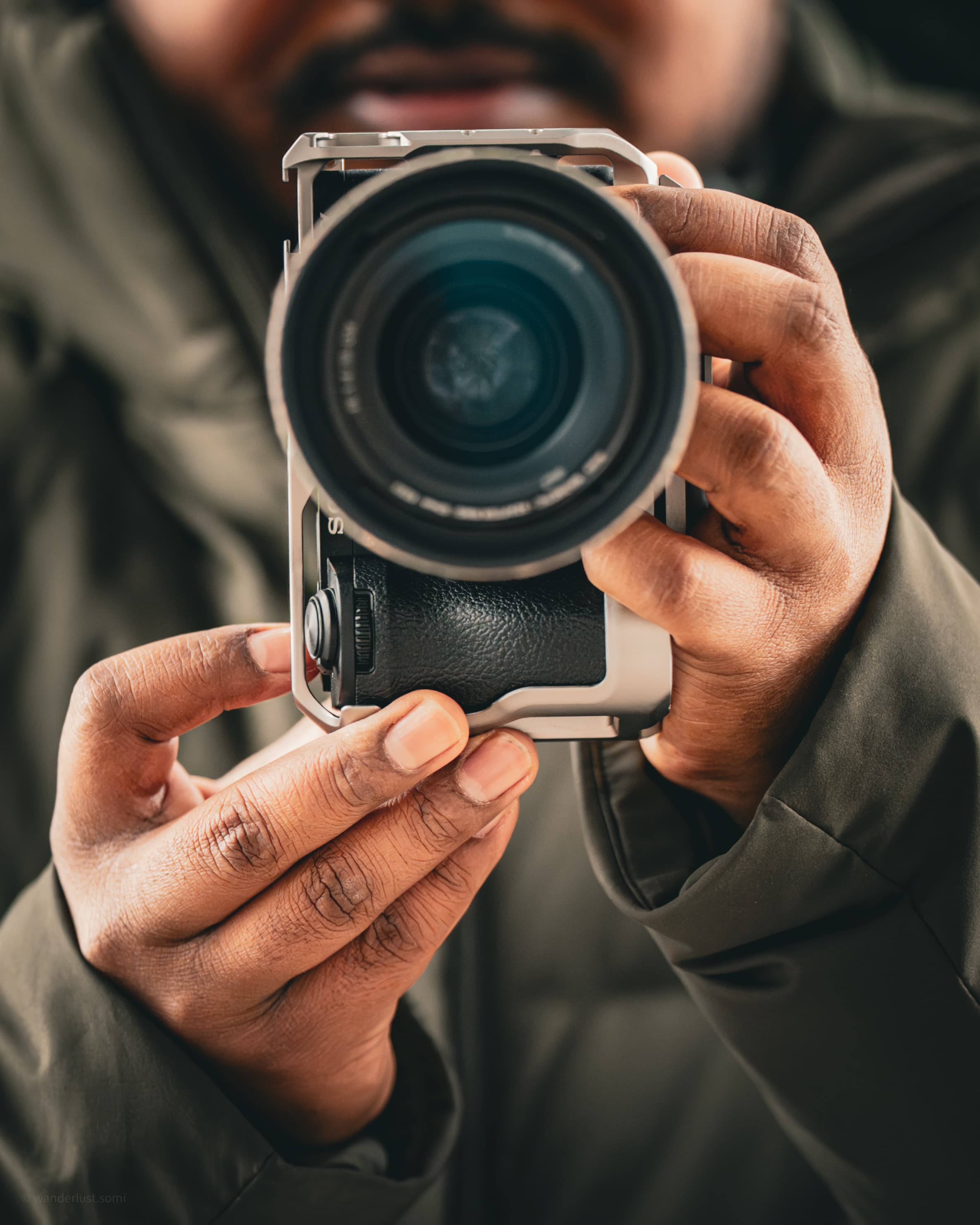 Camera - a still life equipment photograph