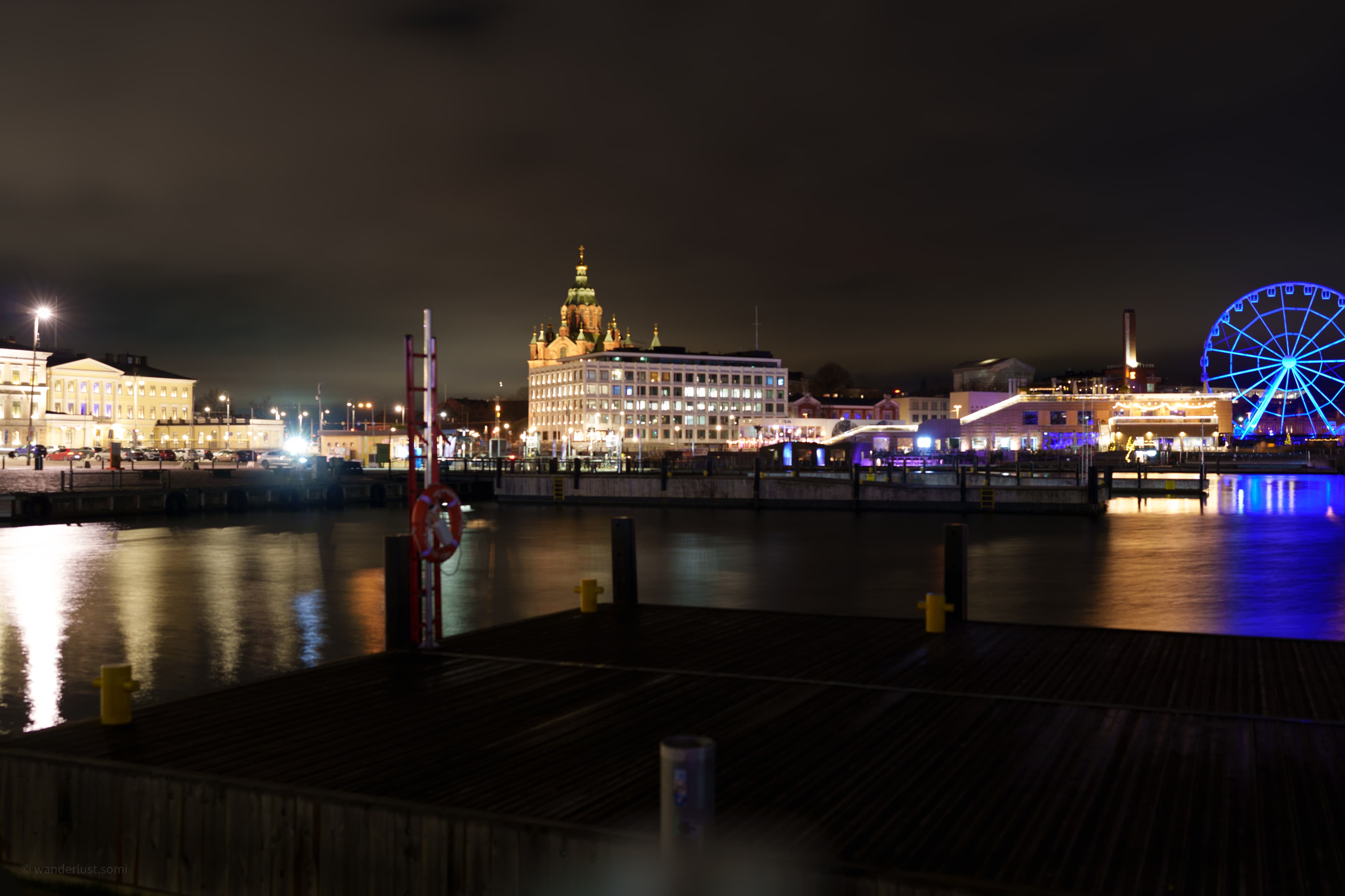 Helsinki Night - a cityscape night photograph