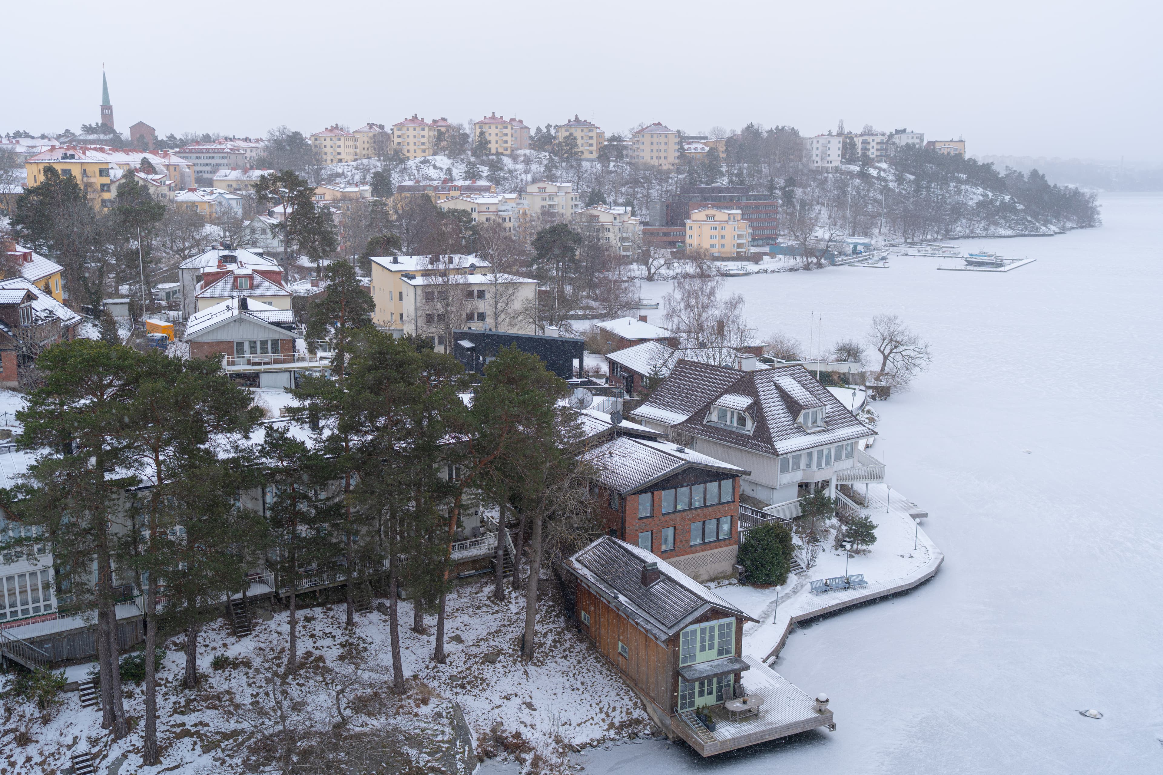 Lilla Essingen - a Stockholm waterfront cityscape photograph