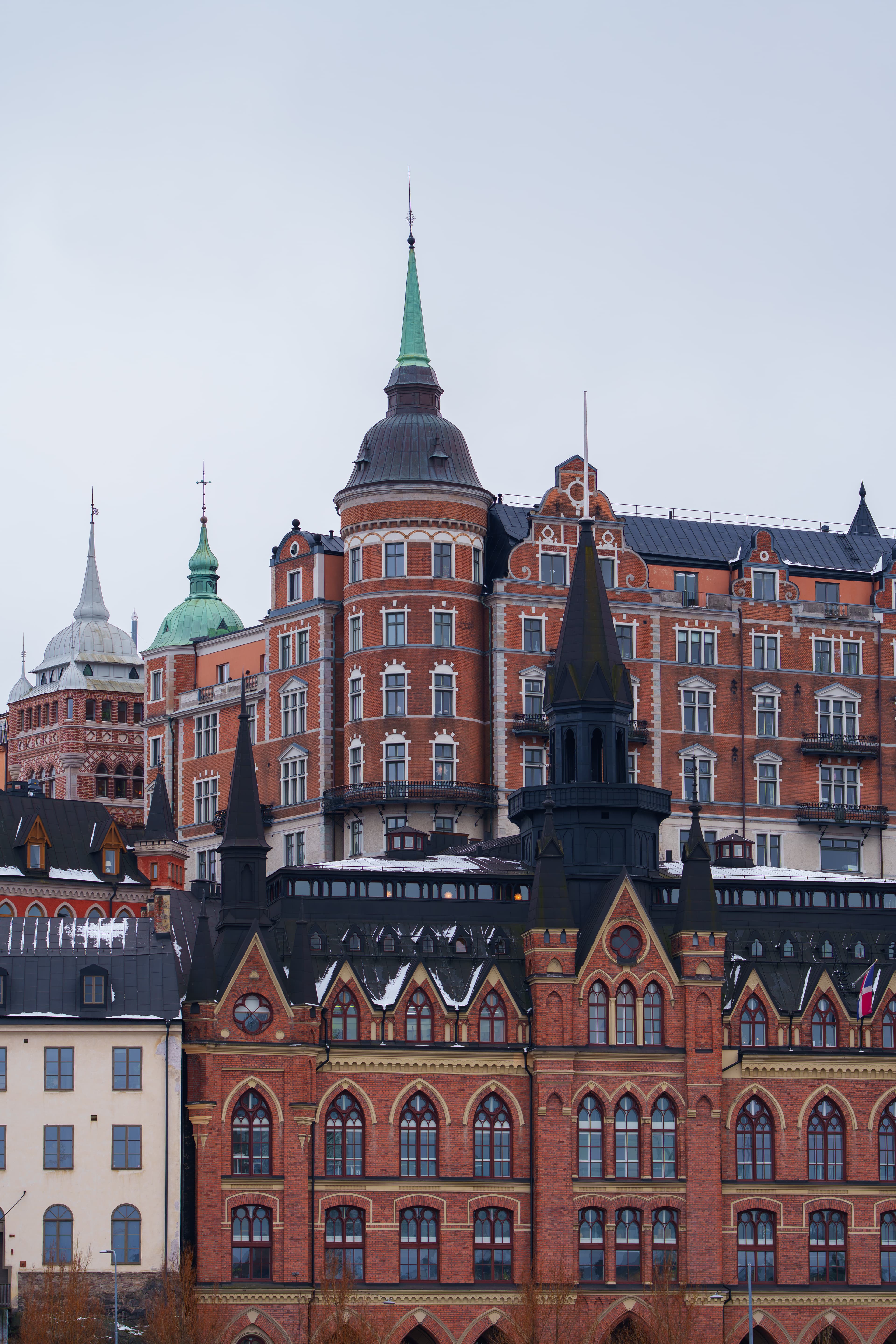 Stockholm Buildings - a cityscape architectural photograph