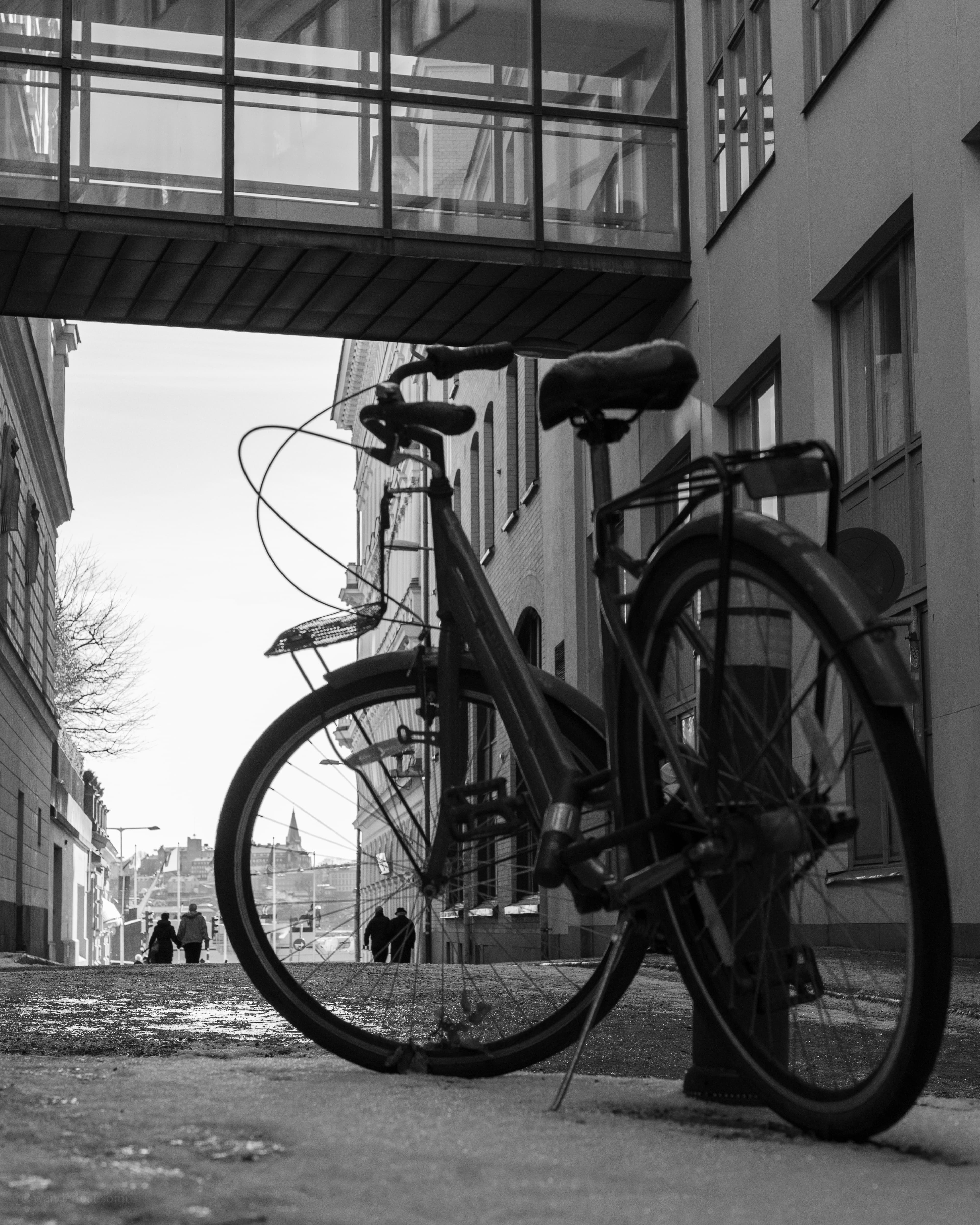 The Lone Bicycle - a street still life photograph
