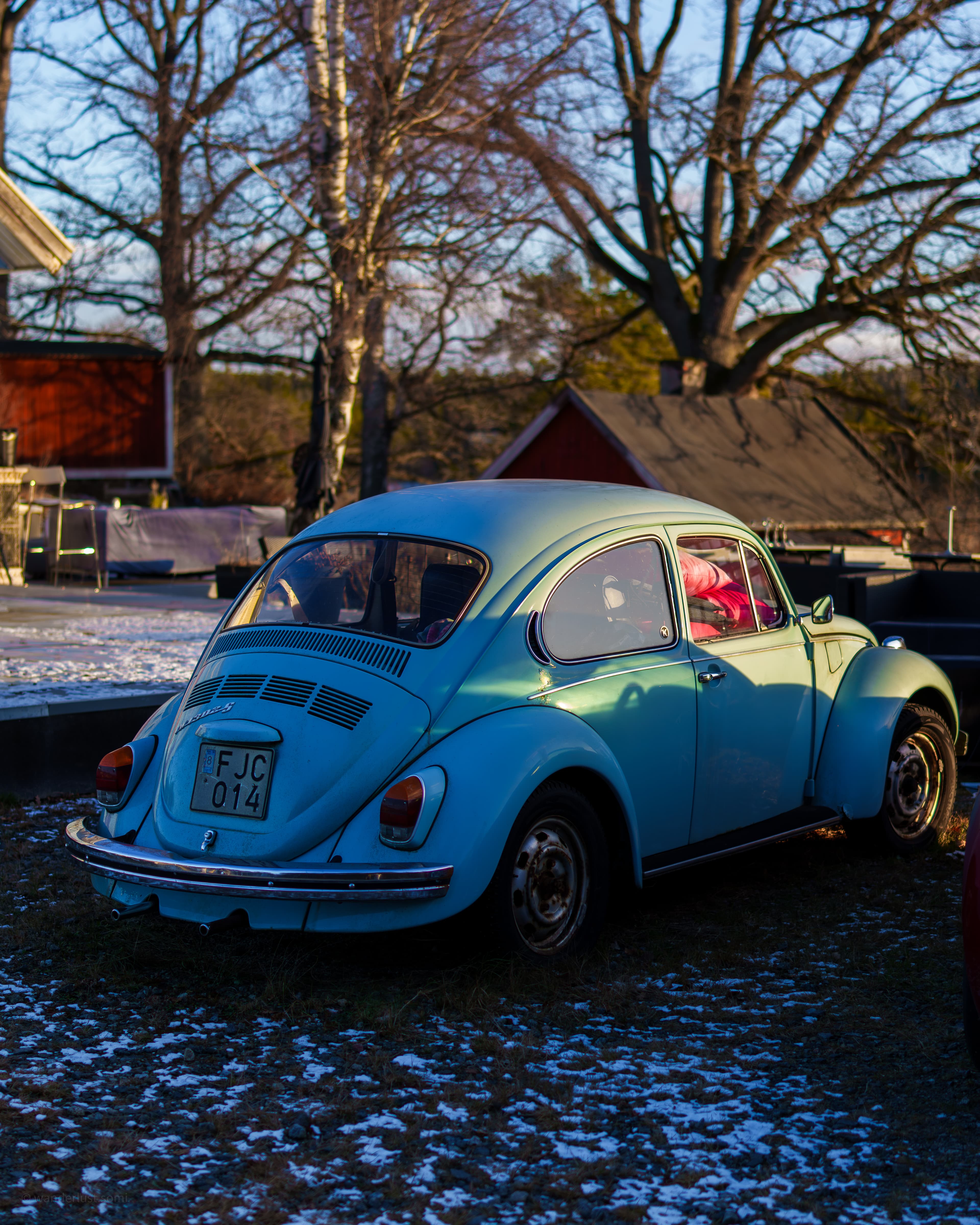 The Old Beetle - a vintage automotive street photograph